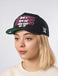 Бейсболка MITCHELL NESS арт. HP13258-TTTBLCK Bret Hart Statement Pro WWE (черный)